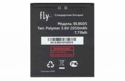 акумулятор fly (bl8605) fs502 [original prc] 12 міс. гарантії