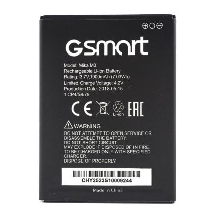 акумулятор gigabyte gsmart mika m3 [original] 12 міс. гарантії
