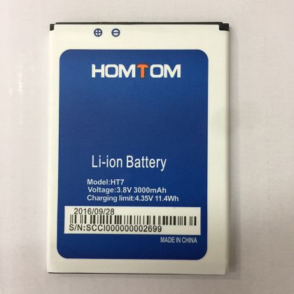 акумулятор homtom ht7/ ht7 pro [original prc] 12 міс. гарантії