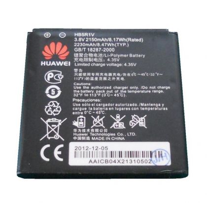 акумулятор huawei hb5r1, hb5r1v - u8950 ascend g600/ g500/ p1/ u9202l, honor 2, honor 3 - 2000 mah [original prc] 12 міс. гарантії