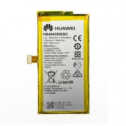 акумулятор huawei honor 7 (plk-l01), hb494590ebc [original prc] 12 міс. гарантії