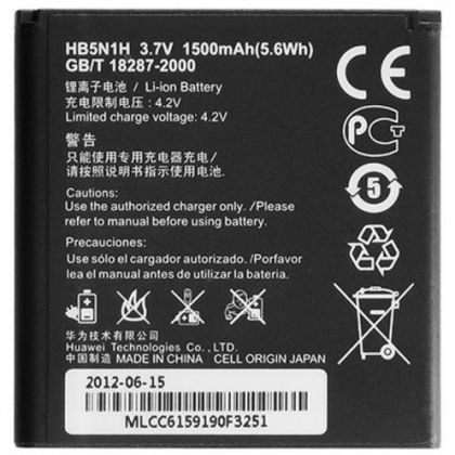акумулятор huawei m660, u8815, u8818, g300, u8825, g330 (hb5n1, hb5n1h) [original prc] 12 міс. гарантії