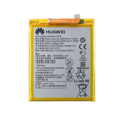 акумулятор huawei hb366481ecw honor 8, nova 3e, p8 lite 2017, p9, p10 lite, p20 lite, y6 2018, y7 2018 (3000 mah) [original] 12 міс. гарантії