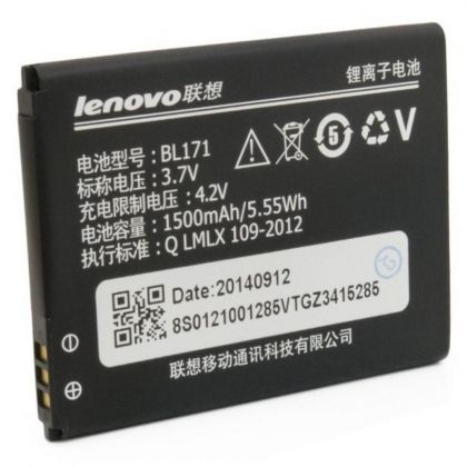 акумулятор lenovo a390, a319, a356, a358, a368, a376, a500, a60, a65, a1900 (bl171) [original prc] 12 міс. гарантії