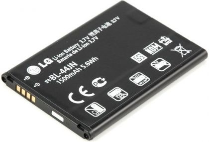 акумулятор lg bl-44jn - x135, x145, p970, l3, l5 [original prc] 12 міс. гарантії, 1500 mah