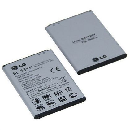 акумулятор lg g3, d855, d853, d850, d851, vs985, d830, d858, f400, f400l, f400s, f400 (bl-53yh) [original prc] 12 міс. гарантії