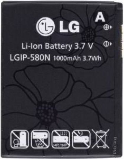 акумулятор lg gt505 (lgip-580n) [original prc] 12 міс. гарантії