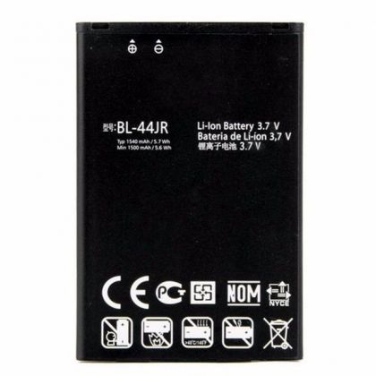 акумулятор lg p940 prada, d170, l40, d160, ku5400, su880 (bl-44jr) [original prc] 12 міс. гарантії, 1540 mah