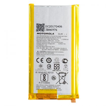 акумулятор motorola gl40 xt1635-02 [original prc] 12 міс. гарантії