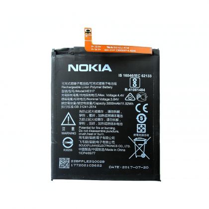 акумулятор nokia 6 - he316 / he317 / he335 (ta-1000, ta1021, ta-1025, ta-1033) [original prc] 12 міс. гарантії