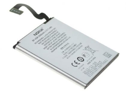 акумулятор nokia lumia 920 (bp-4gw) [original prc] 12 міс. гарантії