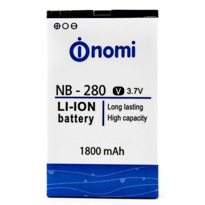 акумулятор nomi nb-280/ i280 [original prc] 12 міс. гарантії