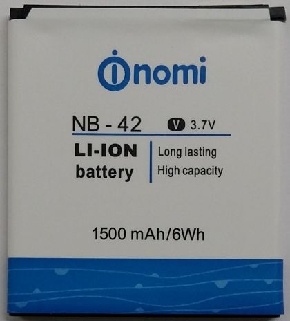акумулятор nomi nb-42, i401 colt [original prc] 12 міс. гарантії