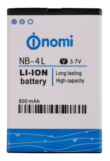 акумулятор nomi nb-4l (i240) [original prc] 12 міс. гарантії