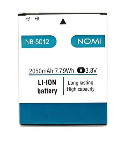 акумулятор nomi nb-5012 / nb-5013 - i5012 evo m2, i5013 evo m2 pro [original prc] 12 міс. гарантії
