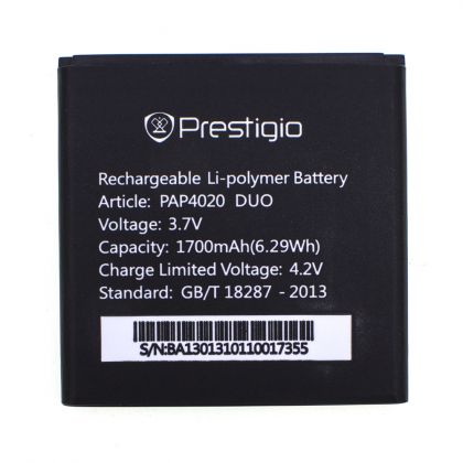 акумулятор prestigio pap4020, pap3500 [original prc] 12 міс. гарантії