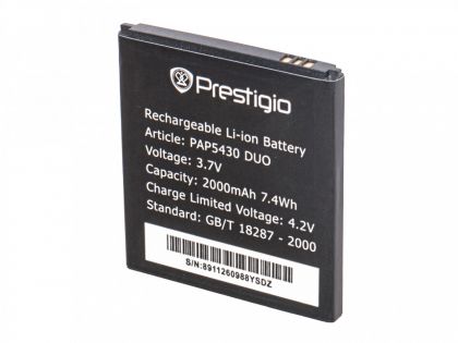 акумулятор prestigio pap5430 [original prc] 12 міс. гарантії