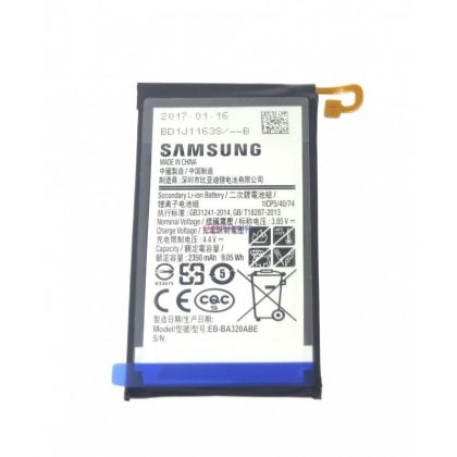 акумулятор samsung a320, galaxy a3-2017 (eb-ba320abe) [original prc] 12 міс. гарантії
