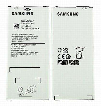 акумулятор samsung a510, galaxy a5-2016 (eb-ba510abe) [original prc] 12 міс. гарантії