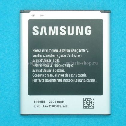 акумулятор samsung g3518, galaxy core 4g (b450be) [original prc] 12 міс. гарантії