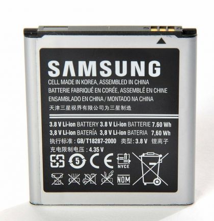 акумулятор samsung i8552, galaxy win, i8580, galaxy core advance, g355, galaxy core 2 и др. (eb585157lu, eb-bg355bbe) [original prc] 12 міс. гарантії