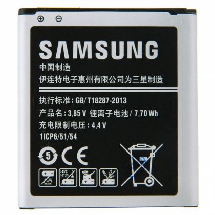 акумулятор samsung j2 2015, j200, g360, g361 galaxy core prime, galaxy j2-2015 (eb-bg360cbe/cbc) [original prc] 12 міс. гарантії
