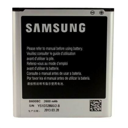 акумулятор samsung s4, i9500, g7102, galaxy grand 2, galaxy s4, i9295 и др. (b600bc/e, eb485760lu, eb-b220ac/e) 2600 mah [original prc] 12 міс. гарантії