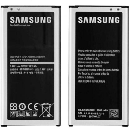 акумулятор samsung s5, g900, galaxy s5 (eb-bg900bbc/e) [original prc] 12 міс. гарантії