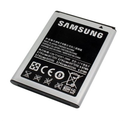 акумулятор samsung s5250, s5310, s7230, s5570, s5780, c6712, s5280 и др. (eb494353v) 1200 mah [original prc] 12 міс. гарантії