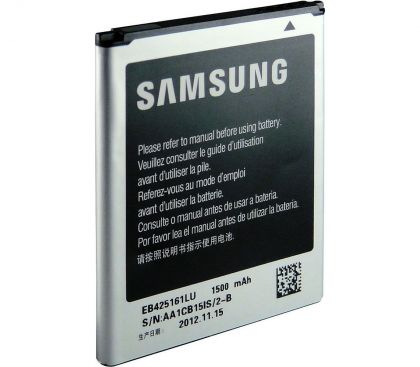 акумулятор samsung s7562 galaxy s duos, i8160, i8190 galaxy s3 mini и др. (eb425161lu/eb-bg313bbe/eb-f1m7flu) 1500 mah [original prc] 12 міс. гарантії