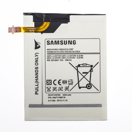акумулятор samsung t230, t231, t235, galaxy tab 4 7.0 (sp397281a, eb-bt230fbe) 4000 mah [original] 12 міс. гарантії