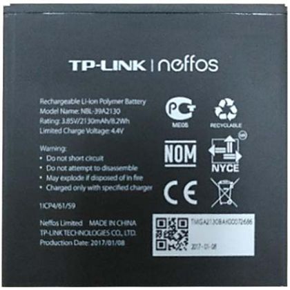 акумулятор tp-link neffos y5 / nbl-39a2130 [original] 12 міс. гарантії