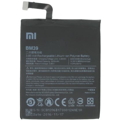 акумулятор xiaomi bm39 (mi6) [original prc] 12 міс. гарантії