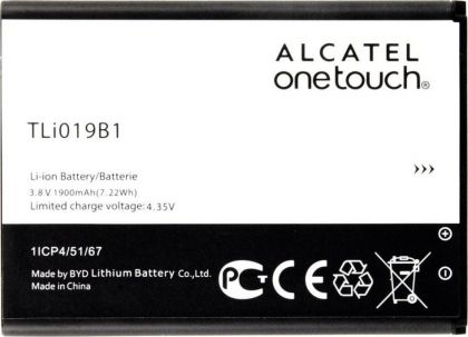 акумулятор alcatel pop c7, ot7040d, ot7041d (tli019b1, tli019b2) [original prc] 12 міс. гарантії
