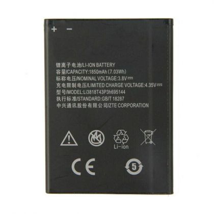 акумулятор zte li3818t43p3h695144 (v830w, kis 3 max, blade g lux) [original prc] 12 міс. гарантії