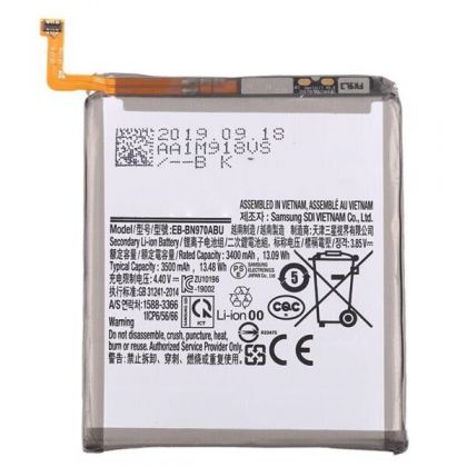 акумулятор samsung n970 galaxy note 10 / eb-bn970abu [original prc] 12 міс. гарантії