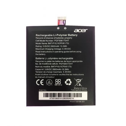 акумулятор acer bat-p10 (e39, liquid e700, 1icp5/61/73, pgf506173ht) [original prc] 12 міс. гарантії