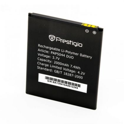 акумулятор prestigio pap5044 [original prc] 12 міс. гарантії, 2000 mah
