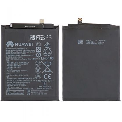 акумулятор huawei nova 2s (hwi-al00, hwi-tl00) hb356687ecw 3340 mah [original] 12 міс. гарантії