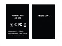 Акумулятор для Assistant AS-502 / AS-503 / Ulefone S7 [Original PRC] 12 міс. гарантії