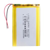 Акумулятор 606090P універсальний з контролером, 5,7 х 60 х 92 мм (4000 mAh)/ для смартфона, планшета