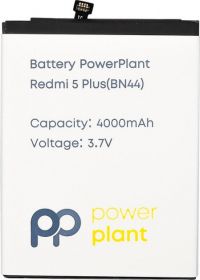 акумулятор powerplant xiaomi redmi 5 plus (bn44) 4000 mah