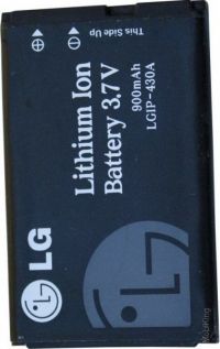 Акумулятор для LG KP110 (LGIP-430A/LGIP-531A), 900 mAh [HC]