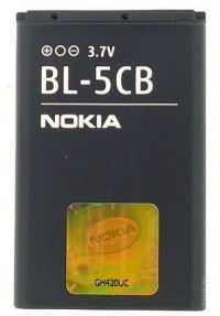 Акумулятор для Nokia BL-5CB [Original PRC] 12 міс. гарантії
