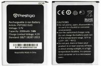 акумулятор prestigio muze a5, wize n3, wize nx3, wize nk3 / 3506/ 3507/ 3517/ 3527/ 5502 [original prc] 12 міс. гарантії
