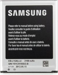 акумулятор samsung s3, i9300, i9082, galaxy grand и др. eb-l1g6llu 2100 mah [original prc] 12 міс. гарантії